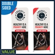 Value - 3ft Eagle Lite - Double-Sided Graphic Package | https://www.bestnamebadges.com