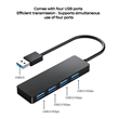 4-Port USB 3.0 Hub Splitter Expander | https://www.bestnamebadges.com