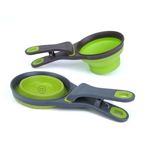 Multi-Function Collapsible Pet Scoop Bowls