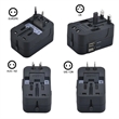 Worldwide All in One Universal Travel Wall Plug Adaptor | https://www.bestnamebadges.com