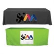 Custom Business Logo Table Cloth For Trade Exhibition | https://www.bestnamebadges.com