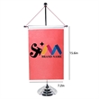 Single Banner Style Hanging Flag | https://www.bestnamebadges.com