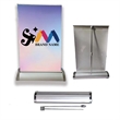 Custom Business Exhibitions Sign Vertical Display Easel | https://www.bestnamebadges.com