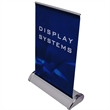 Custom Business Exhibitions Sign Vertical Display Easel | https://www.bestnamebadges.com