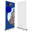 Custom Business Exhibitions Sign Vertical Display Easel | https://www.bestnamebadges.com