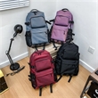 Lightweight Basic Backpack College Bookbag Schoolbag | https://www.bestnamebadges.com