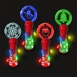 Custom LED Light Up Spinner Rotating Wand For Party Stadium | https://www.bestnamebadges.com