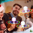 Custom LED Light Up Spinner Rotating Wand For Party Stadium | https://www.bestnamebadges.com