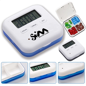 Portable Electronic Intelligent Timed Reminders Pill Boxs