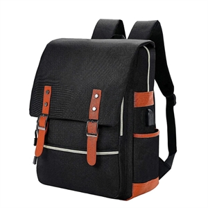Vintage Laptop Backpack College School Bag Bookbags