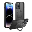 Magnetic iPhone 15 Pro Max Case with Stealthy Stand | https://www.bestnamebadges.com