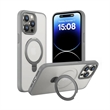 Magnetic iPhone 15 Pro Max Case with Stealthy Stand | https://www.bestnamebadges.com