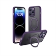 Magnetic iPhone 15 Pro Max Case with Stealthy Stand | https://www.bestnamebadges.com