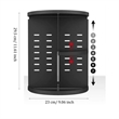360 Rotating Adjustable Bathroom Makeup Storage Holder | https://www.bestnamebadges.com