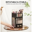360 Rotating Adjustable Bathroom Makeup Storage Holder | https://www.bestnamebadges.com