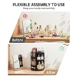 360 Rotating Adjustable Bathroom Makeup Storage Holder | https://www.bestnamebadges.com