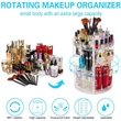 360 Rotating Adjustable Bathroom Makeup Storage Holder | https://www.bestnamebadges.com