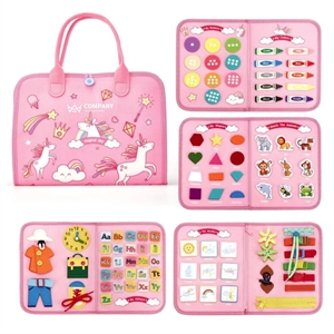 Busy Board - 7 in 1 Toddler Learning Activities Toys