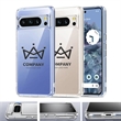 Google Pixel 8 / 8 Pro Shockproof Protective Case Clear | https://www.bestnamebadges.com