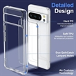 Google Pixel 8 / 8 Pro Shockproof Protective Case Clear | https://www.bestnamebadges.com