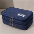 Water Resistant Electronics Organizer Travel Case | https://www.bestnamebadges.com