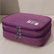 Water Resistant Electronics Organizer Travel Case | https://www.bestnamebadges.com