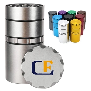 Aluminium Herb Grinder With Large Capacity Storage Container
