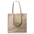 Lana Natural Canvas Tote Bag | https://www.bestnamebadges.com