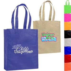 Non-Woven Shopper Gusset Tote Bag USA Decorated (10