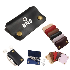 Leather Data Cord Organizer