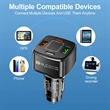 4-Port USB C Car Charger | https://www.bestnamebadges.com