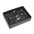 Oldham Carafe & Boston Stemless Wine | https://www.bestnamebadges.com