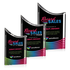 Chiswick VividPrint™ Award - Black | https://www.bestnamebadges.com