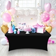 6FT Stretch Spandex Table Cover | https://www.bestnamebadges.com