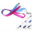 Imprinted Nylon Lanyards, Sizes 5/8"-1" | https://www.bestnamebadges.com