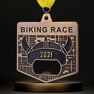 Custom Bottle Opener Medals | https://www.bestnamebadges.com