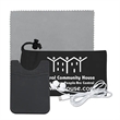 Mobile Tech Earbud Kit with Microfiber Cloth in Cinch Pouch | https://www.bestnamebadges.com