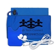 Mobile Tech Earbud Kit with Microfiber Cloth in Cinch Pouch | https://www.bestnamebadges.com