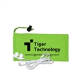 Tuneboom Mobile Tech Earbud Kit in Microfiber Cinch Pouch | https://www.bestnamebadges.com