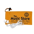 Tuneboom Mobile Tech Earbud Kit in Microfiber Cinch Pouch | https://www.bestnamebadges.com
