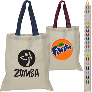 Eco-Friendly-100-Cotton-Canvas-Tote-Bag-W-Color-Handles