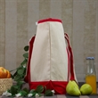 12 Oz. Large Cotton Canvas Zipper Deluxe Tote Bag | https://www.bestnamebadges.com