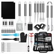 35PCS Grill Accessories BBQ Tools Set Stainless Steel Kit | https://www.bestnamebadges.com