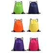 Gym Drawstring Bags Swim Backpack with Zip Pocket | https://www.bestnamebadges.com