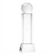 Basketball Award on Belcroft Base - Clear | https://www.bestnamebadges.com