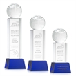 Basketball Award on Belcroft Base - Blue | https://www.bestnamebadges.com