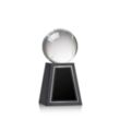 Baseball Award on Tall Marble Base | https://www.bestnamebadges.com
