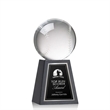 Baseball Award on Tall Marble Base | https://www.bestnamebadges.com