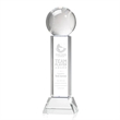Baseball Award on Stowe Base - Clear | https://www.bestnamebadges.com