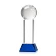 Baseball Award on Stowe Base - Blue | https://www.bestnamebadges.com
